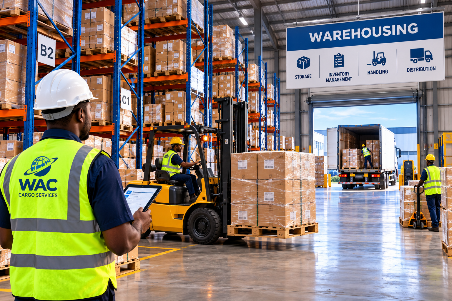 Warehousing services by WAC Cargo Services